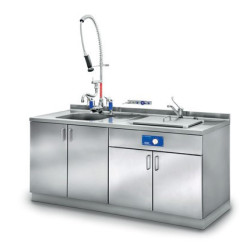 Моечная станция с встроенным ультразвуковым блоком RTA-1800 c 1-й раковиной