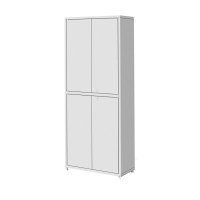 Шкаф металлический двухсекционный, двухстворчатый ШМ-04-МСК (верх – металл, низ – металл)