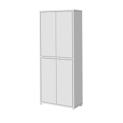 Шкаф металлический двухсекционный, двухстворчатый ШМ-04-МСК (верх – металл, низ – металл)