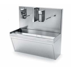 Мойка хирургическая двухместная, бесконтактное управление