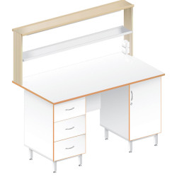 Стол пристенный физический ЛАБ-1500 ПЛ