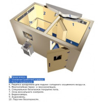Криосауна КриоСпейс 2К двухкамерная на -110°С без жидкого азота