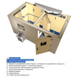 Криосауна КриоСпейс 2К двухкамерная на -110°С без жидкого азота