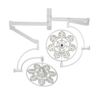 Светильник ЭМАЛЕД 500/500 двухкупольный операционный потолочный