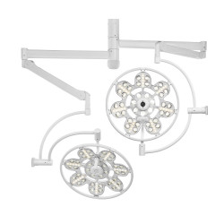 Светильник ЭМАЛЕД 500/500 двухкупольный операционный потолочный