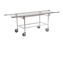 Тележка для перевозки больных cо съемной панелью - без подголовника в комплекте с матрацем МСК-401